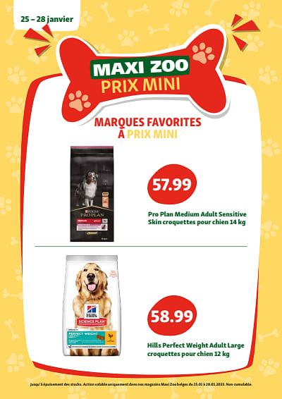 dépliant valide de Maxi Zoo à 28-01-2023