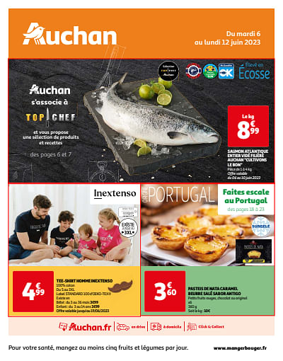 dépliant valide de Auchan Ronq à 12-06-2023